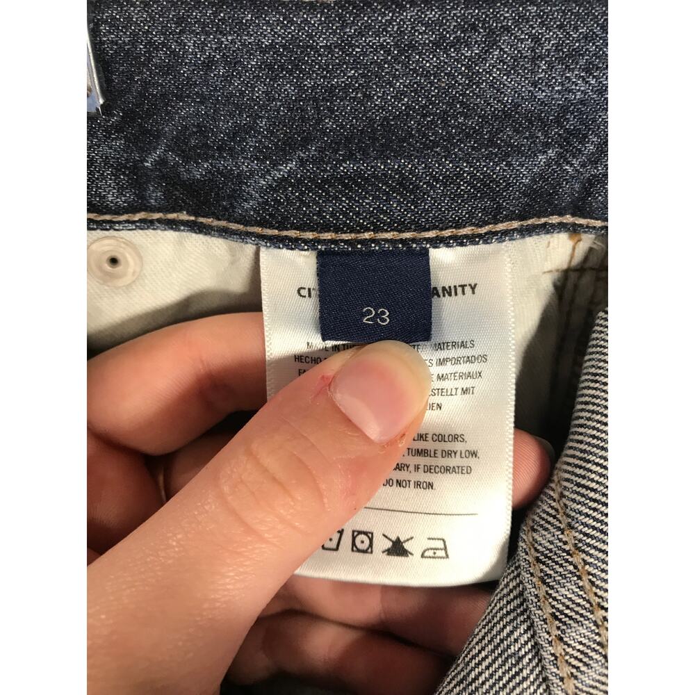 Citizens of Humanity CoH Annina Wide Leg Jeans Premium Vintage 23 Dark Wash EUC - Picture 10 of 14